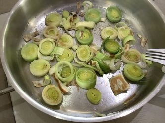 recette tarte jambon et poireau