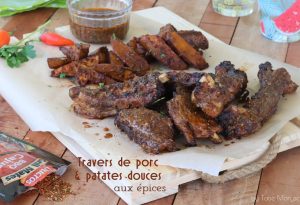 Travers de porc au miel