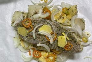 recette poisson papillote créole