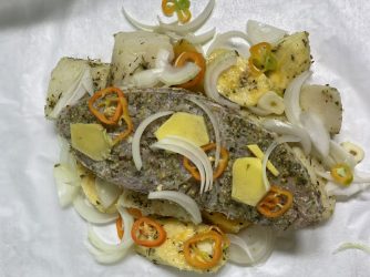 recette poisson papillote créole