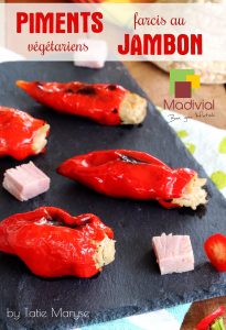 piments farcis au jambon sans nitrites MADIVIAL