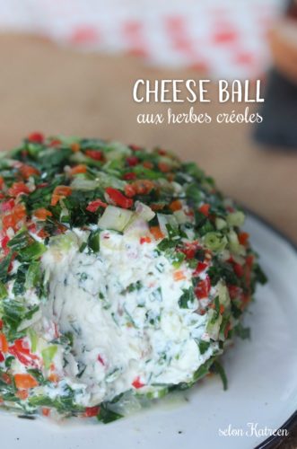 cheese ball aux aromates antillais