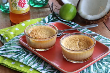 flan au coco Poz' douceur Tatie Maryse