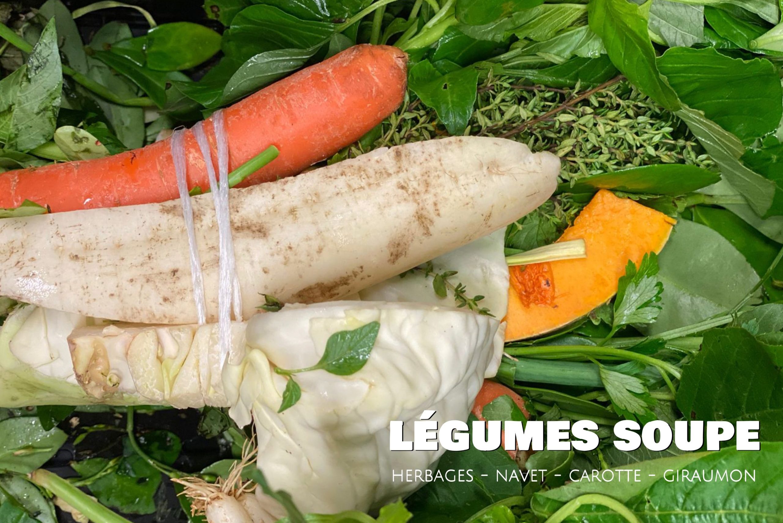 légumes soupe