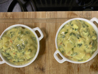 recette cassolette de crevette guadeloupe