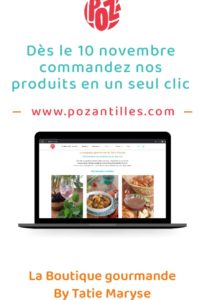 lancement boutique en ligne pozantilles.com