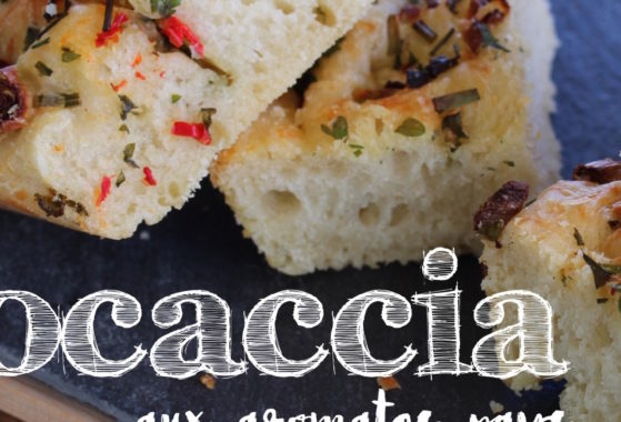 Foccacia aux aromates créoles