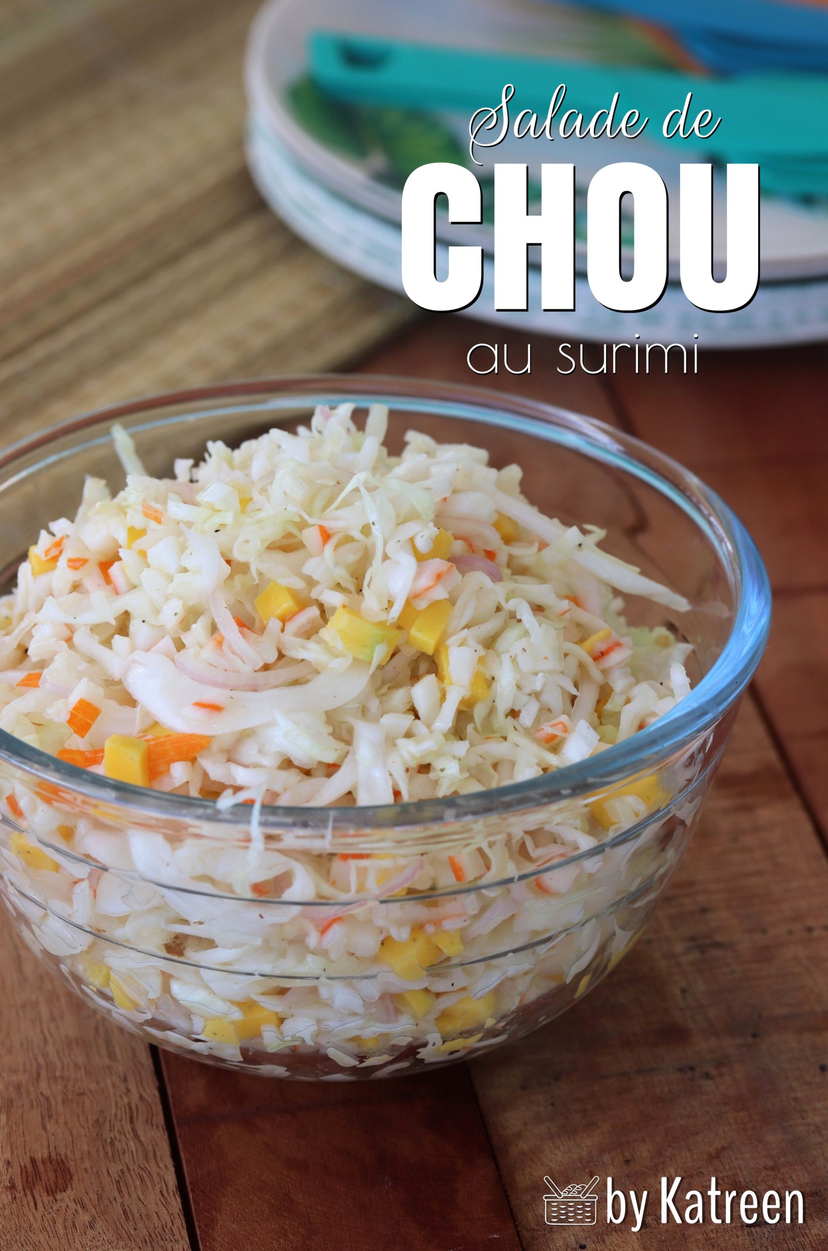 salade de chou au surimi