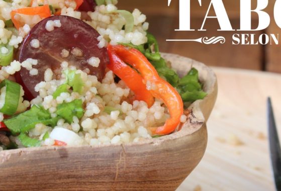 taboulé créole aux raisins