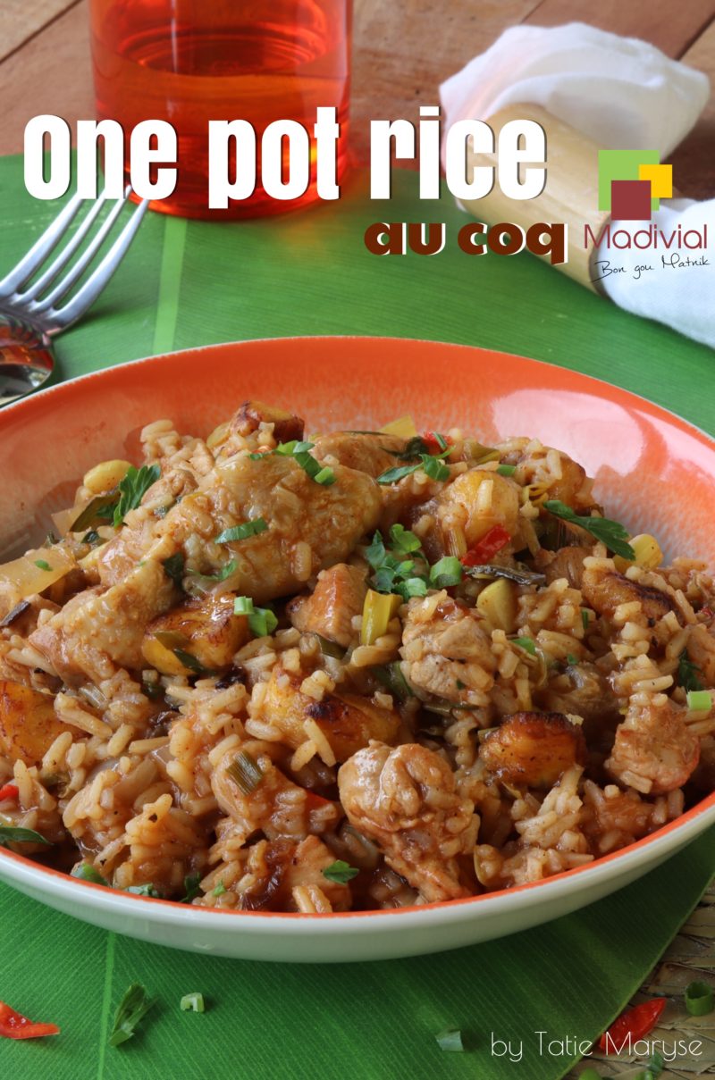 One pot rice au coq