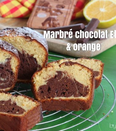 Recette du MARBRÉ chocolat & orange - by Tatie Maryse
