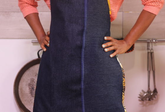 tablier cyphen en jean