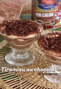 tiramisu au chocolat