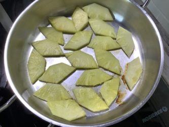 Recette tarte tatin ananas