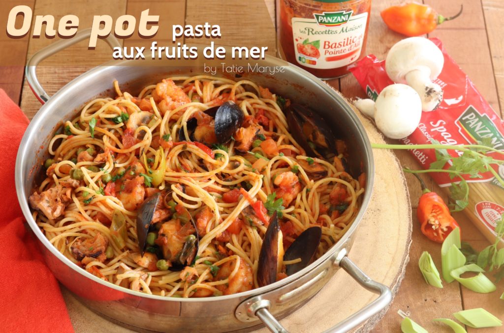 one pot pasta aux fruits de mer