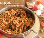 one pot pasta aux fruits de mer