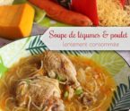 soupe poulet légumes vermicelles PANZANI