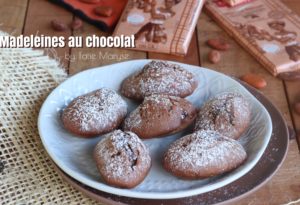 Madeleines au chocolat