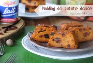 Pudding de patate douce