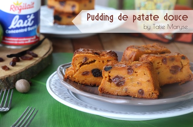 Pudding de patate douce