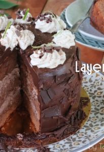 layer cake chocolat antillais