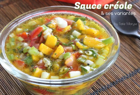 sauce créole atelier Tatie maryse