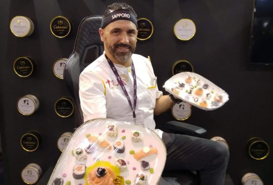 Alexis Busse, maître sushi