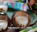 Blanc manger pinacolada guadeloupe