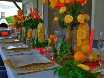 Paradise brunch event artisan martinique