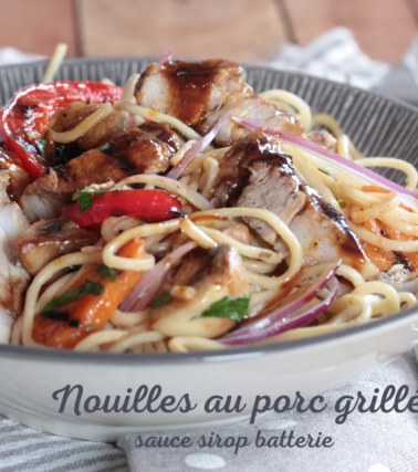 Nouilles au porc grillé MADIVIAL, selon Tatie Maryse