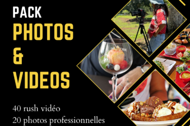 Chefs à l'honneur pack photos et vidéos