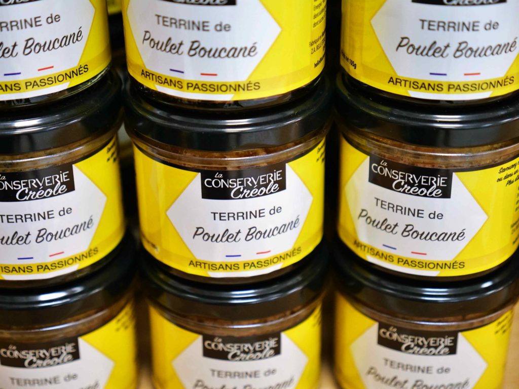 terrine de poulet boucané La conserverie créole