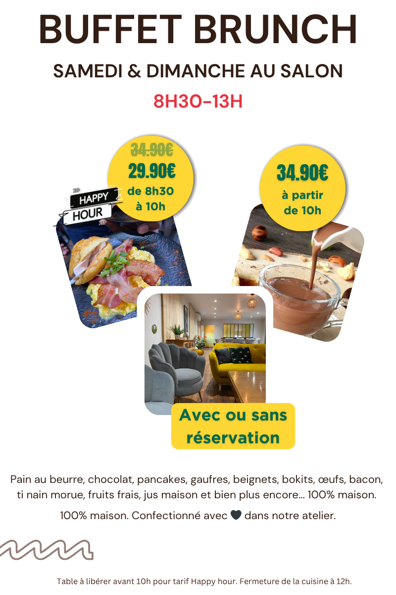 carte brunch tatie maryse