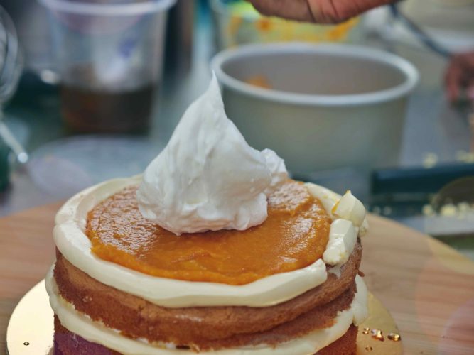 Détails d’un cake design événementiel
