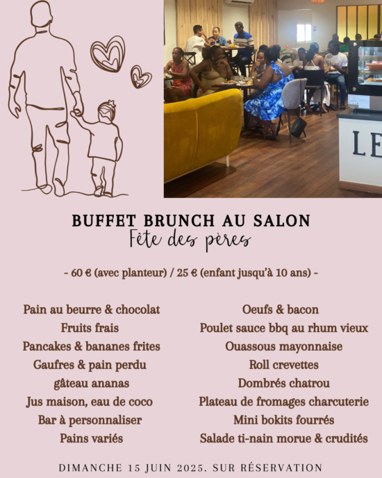 Buffet brunch salon fête des pères