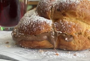 pain au beurre fourré Nutella chez Poz