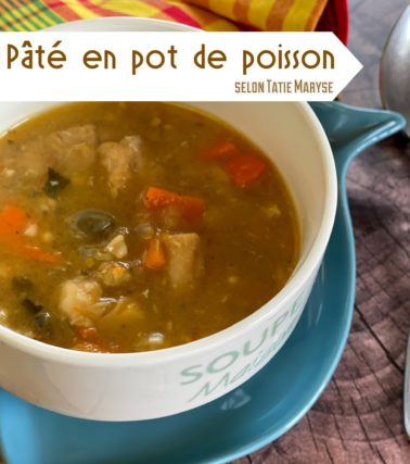 Recette du PÂTÉ EN POT de poisson, selon Tatie Maryse