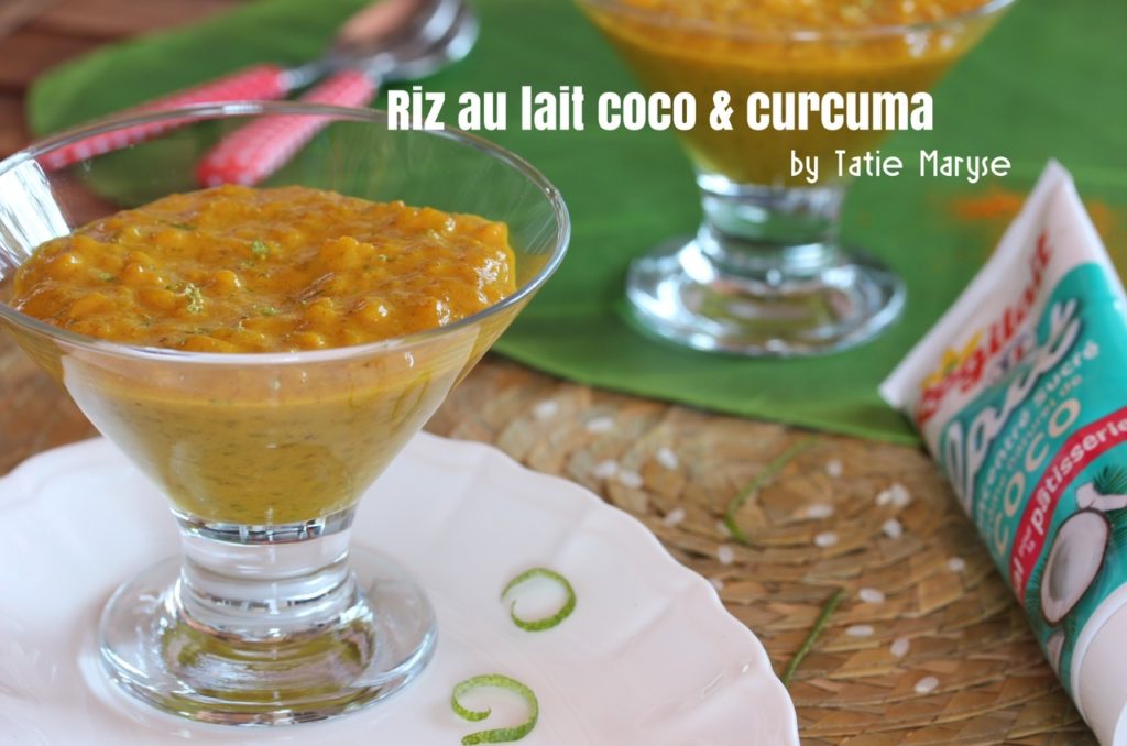 riz au lait coco et curcuma