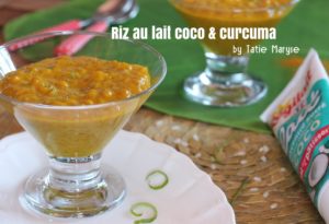 riz au lait coco et curcuma