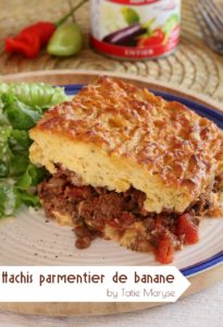 Hachis Parmentier de banane jaune