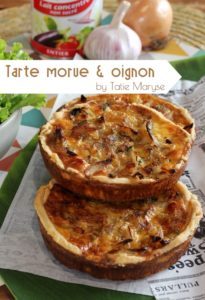 Tarte morue oignon créole