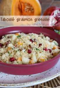 Taboulé giraumon grenade