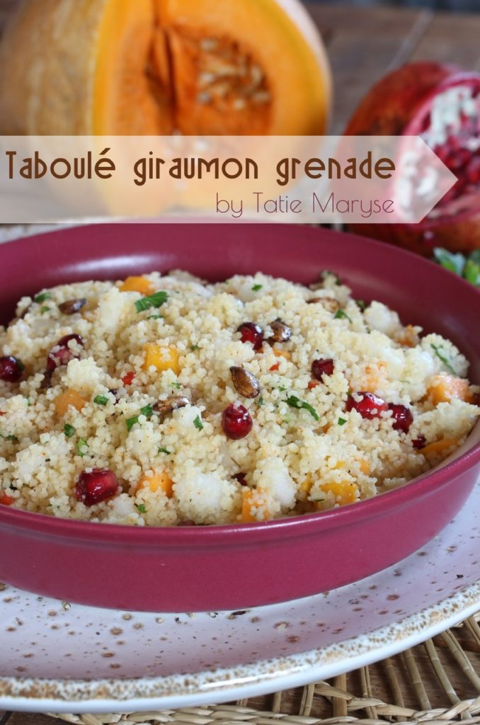 Taboulé giraumon grenade
