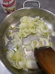 recette Martinique tarte morue oignon