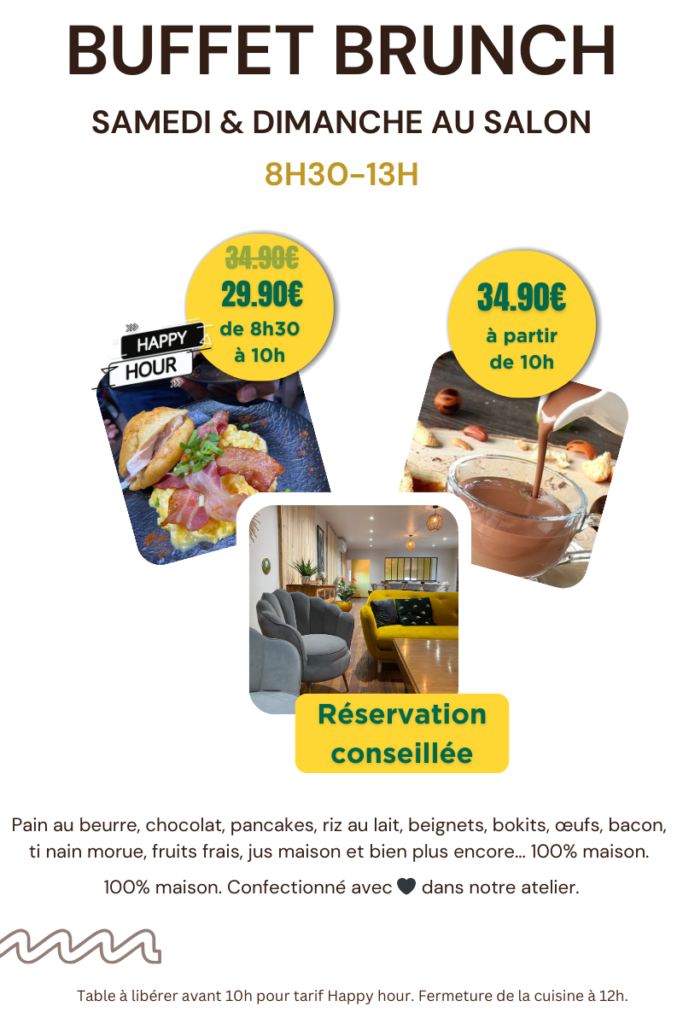 carte brunch Tatie Maryse