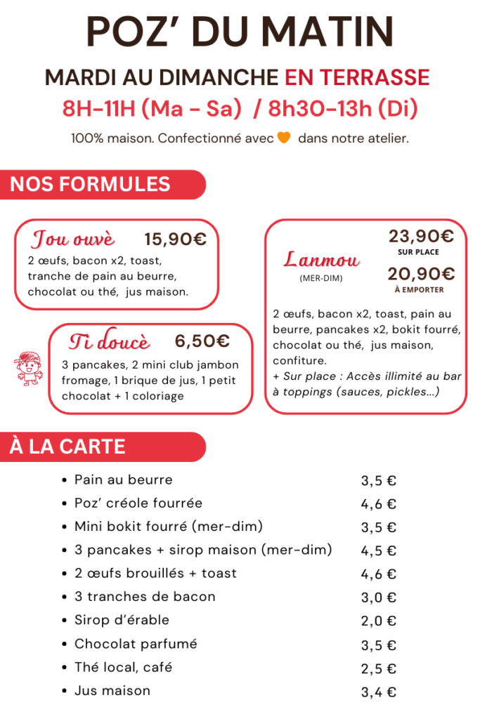 carte la pop du matin Tatie maryse