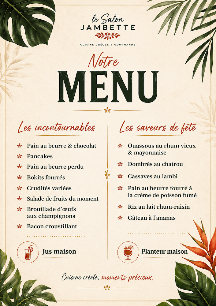 Brunch tatie Maryse fête des pères