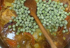 Recette Paella au poulet créole