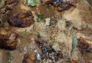 fricassee de poulet fermier martinique