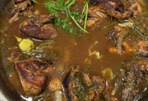 fricassee de poulet fermier créole